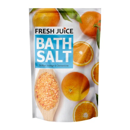 Изображение Соль для ванн FRESH JUICE с пеной «Sicilian Orange & Clementine» 500 гр
