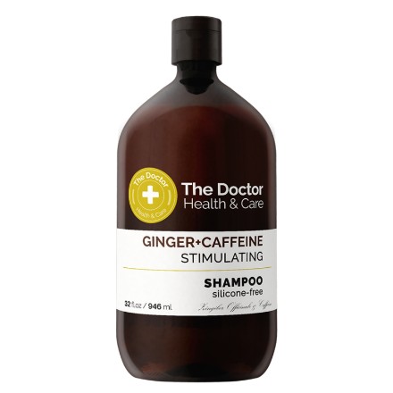 Εικόνα της Διεγερτικό σαμπουάν The Doctor «Καφεΐνη + λάδι τζίντζερ» 946 ml