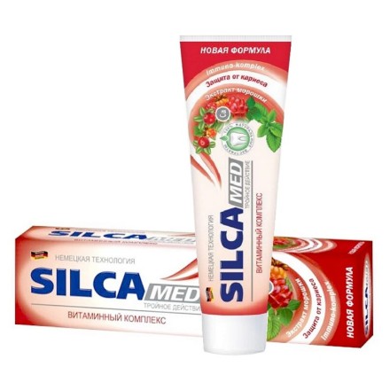 Εικόνα της Οδοντόκρεμα Silca Med «Vitamin Complex» 130 g