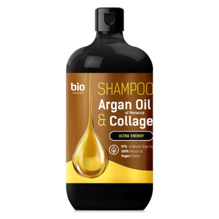 Εικόνα της Σαμπουάν BioNaturell για όλους τους τύπους μαλλιών «Argan Oil of Morocco & Collagen» 946 ml