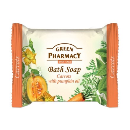 Εικόνα της Καλλυντικό σαπούνι Green Pharmacy «Καρότο και έλαιο κολοκύθας» 100 g