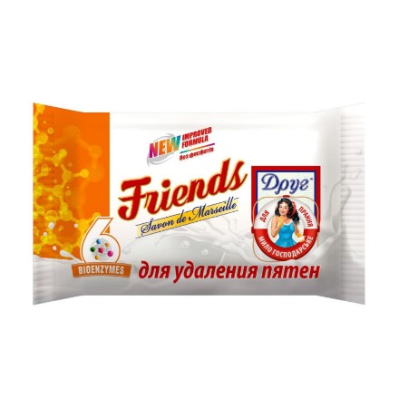 Изображение Хозяйственное мыло для удаления пятен «Friends», 135 г