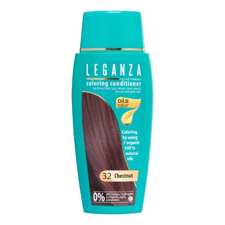 Εικόνα της Μαλακτική κρέμα μαλλιών με χρώμα χωρίς αμμωνία № 32 Καστανό 150 ml
