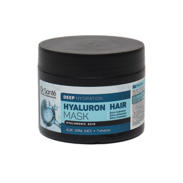 Изображение Маска для волос Dr. Sante Hyaluron Hair «Глубокое увлажнение» 300 мл