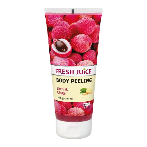 Изображение Пилинг для тела Fresh Juice «Litchi & Ginger» 200 мл