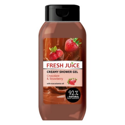 Εικόνα της Κρεμώδες αφρόλουτρο Fresh Juice «Chocolate & Strawberry» 400 ml