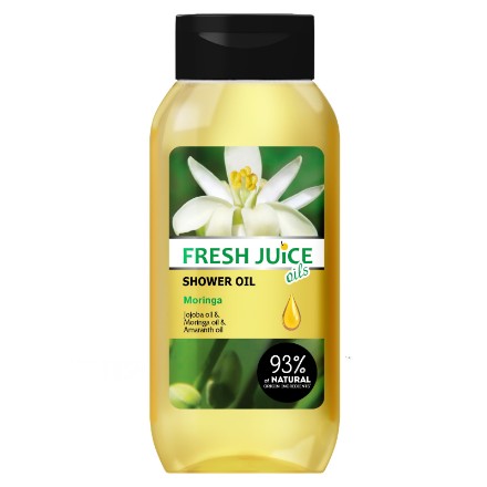 Εικόνα της Aφρόλουτρο με αιθέρια έλαια Fresh Juice «Moringa» 400 ml