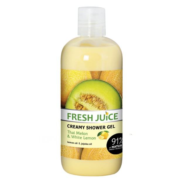 Изображение Крем-гель для душа Fresh Juice «Тайская дыня & Белый лимон» 500 мл