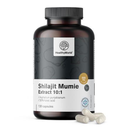 Εικόνα της Εκχύλισμα Shilajit Mumie, 120 κάψουλες των 500 mg