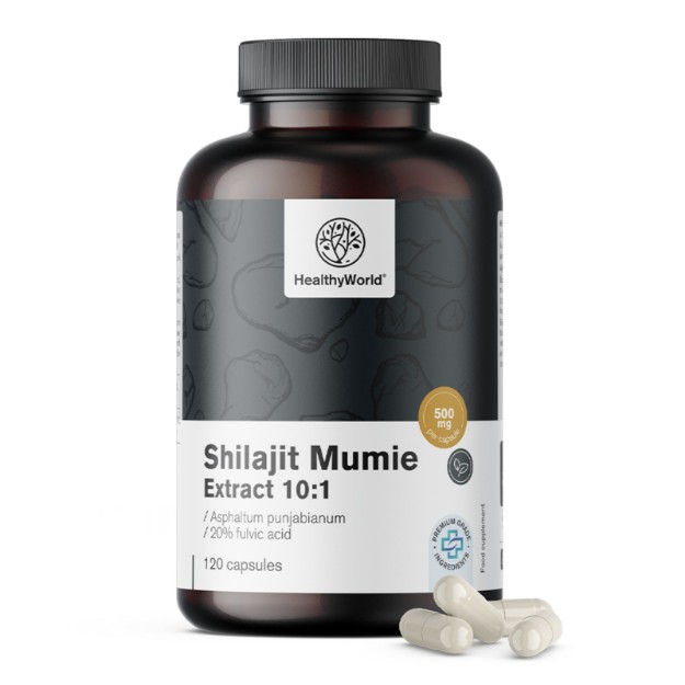 Picture of Εκχύλισμα Shilajit Mumie, 120 κάψουλες των 500 mg