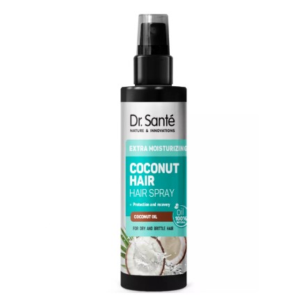 Изображение Спрей для сухих и ломких волос Dr. Sante «Coconut Hair» Экстраувлажнение, 150 мл