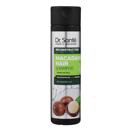 Изображение Шампунь Dr. Sante Macadamia Hair «Восстановление и защита», 250 мл