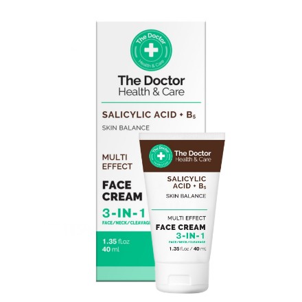 Изображение Крем для лица 3 в 1 The Doctor Health & Care «SALICYLIC ACID + B5», 40 мл