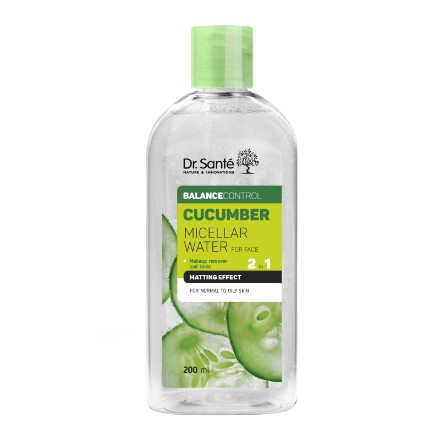 Εικόνα της Μικυλλιακό νερό Dr. Sante Cucumber Balance Control, 200 ml