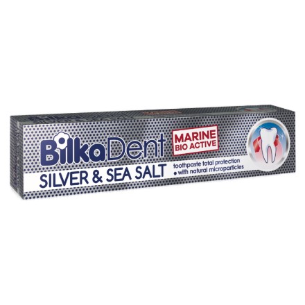 Изображение Зубная паста BilkaDent Silver & Sea Salt для комплексной защиты, 75 мл