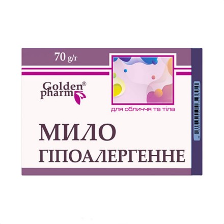 Изображение Мыло гипоаллергенное Golden Farm, 70 г