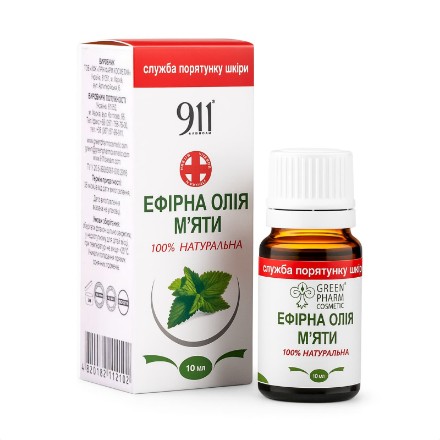 Εικόνα της Αιθέριο έλαιο μέντας 911, 10 ml