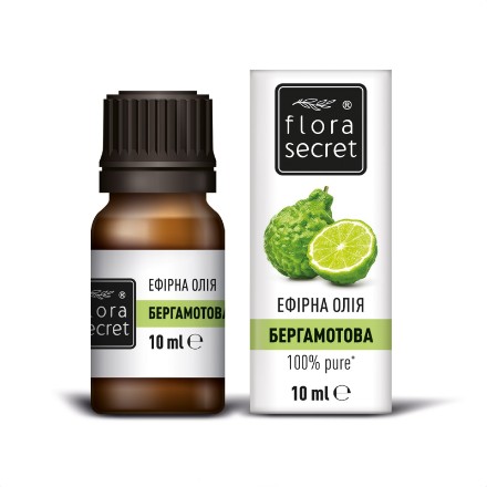 Εικόνα της Αιθέριο έλαιο περγαμόντο Flora Secret, 10 ml