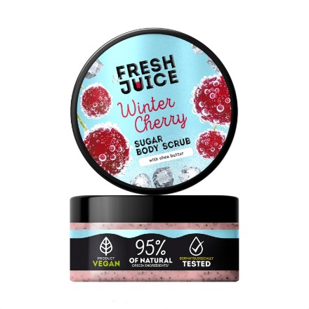 Εικόνα της Scrub σώματος Fresh Juice Winter Cherry , 200 ml