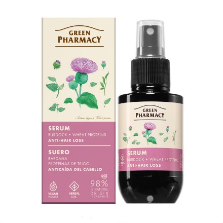 Изображение Сыворотка против выпадения волос Green Pharmacy, 100 мл