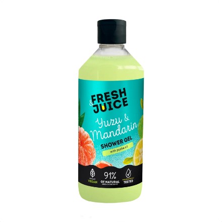 Изображение Гель для душа Fresh Juice «Yuzu & Mandarin», 473 мл