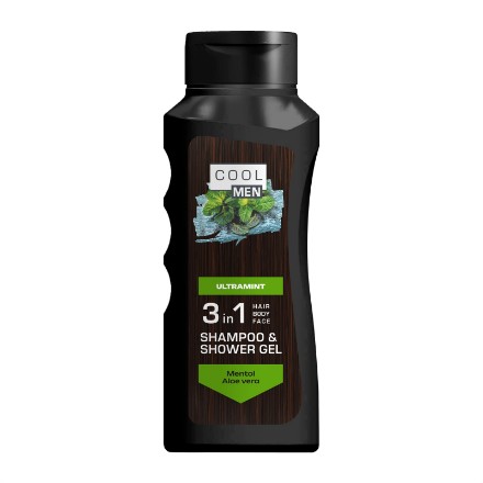 Εικόνα της Σαμπουάν-αφρόλουτρο 3 σε 1 Cool Men Ultramint, 400 ml