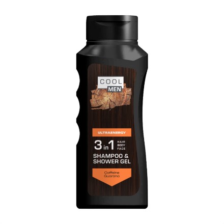Εικόνα της Σαμπουάν-αφρόλουτρο 3 σε 1 Cool Men Ultraenergy, 400 ml