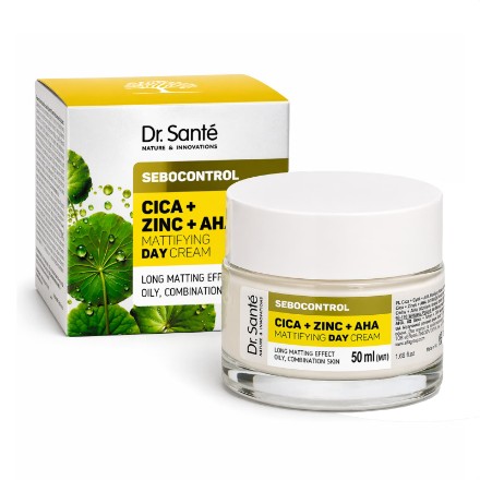 Εικόνα της Κρέμα προσώπου ημέρας με ματ αποτέλεσμα Dr. Sante Sebocontrol, 50 ml