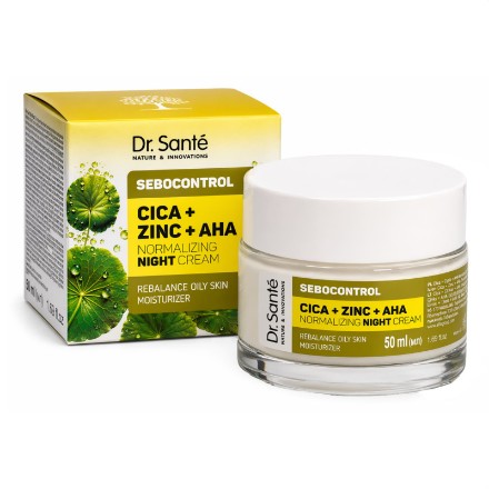 Εικόνα της Κρέμα προσώπου vυχτάς εξισορροπητική  Dr. Sante Sebocontrol, 50 ml