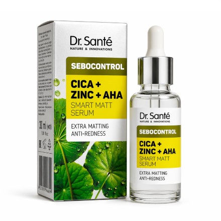 Εικόνα της Ενεργός ορός προσώπου με ματ αποτέλεσμα Dr. Sante Sebocontrol , 30 ml