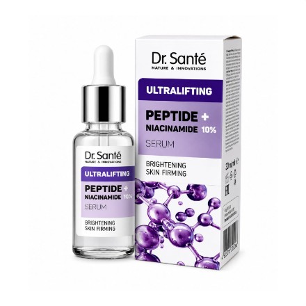 Εικόνα της Ορός προσώπου Dr. Sante Ultralifting «Peptide + Niacinamide», 30 ml