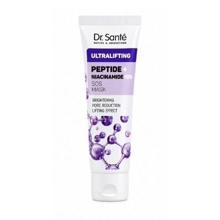 Εικόνα της SOS μάσκα προσώπου Dr. Sante Ultralifting «Peptide + Niacinamide», 75 ml