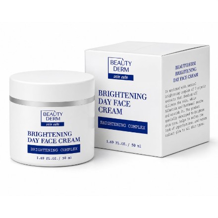 Εικόνα της Κρέμα προσώπου ημέρας BEAUTYDERM Brightening για λάμψη & ομοιόμορφο τόνο, 50 ml