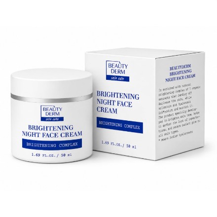 Εικόνα της Κρέμα προσώπου ημέρας BEAUTYDERM Brightening για λάμψη & ομοιόμορφο τόνο, 50 ml