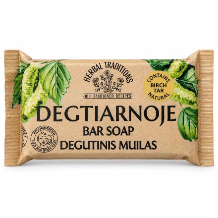 Εικόνα της Σαπούνι από πίσσα σημύδας Herbal Traditions, 140 g